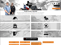 BesTex Solutions 2022 Website from Portfolio of Andrew Kauffman
