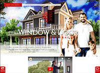 Black Oak Windows Website from Portfolio of Andrew Kauffman