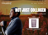 Collagen Roasters Website from Portfolio of Andrew Kauffman