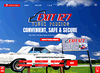 Exit 127 Truck Parking Website from Portfolio of Andrew Kauffman