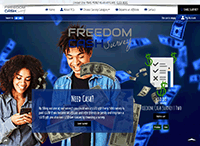 Freedom Cash Survey Website from Portfolio of Andrew Kauffman
