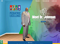 The Center For Pediatric Excellence Website from Portfolio of Andrew Kauffman