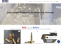 Boro Bullets Website from Portfolio of Andrew Kauffman