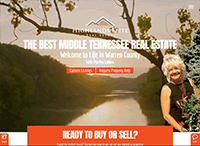 Martha Collins Realestate Website from Portfolio of Andrew Kauffman