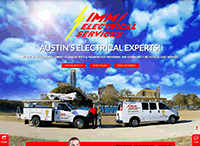 Simms Electric Website from Portfolio of Andrew Kauffman