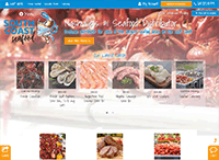Southcoast Seafood Website from Portfolio of Andrew Kauffman