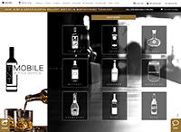 TNT Mobile Drink Website from Portfolio of Andrew Kauffman