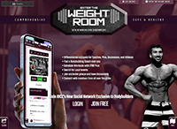 Enter The Weight Room Website from Portfolio of Andrew Kauffman